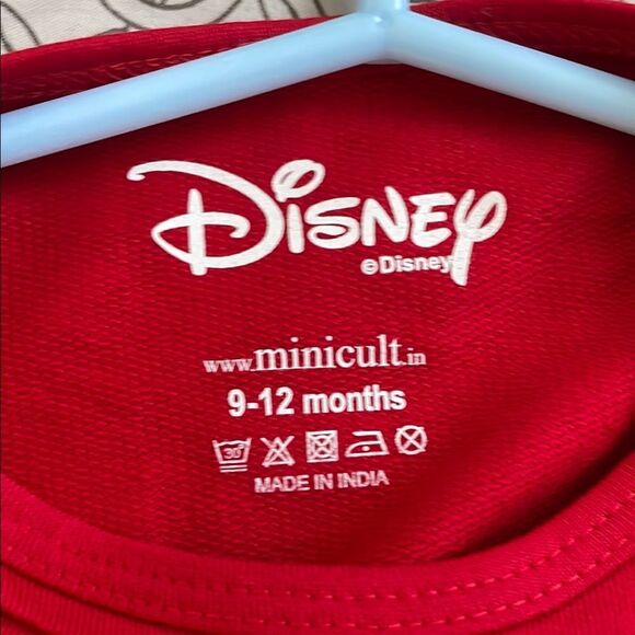 Disney Red Mickey Mouse Dress for baby 9-12months - Picture 3 of 6